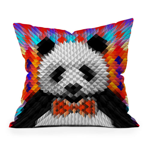 Ali Gulec Panda 1 Outdoor Throw Pillow
