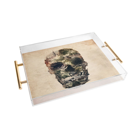 Ali Gulec Skull Town Acrylic Tray