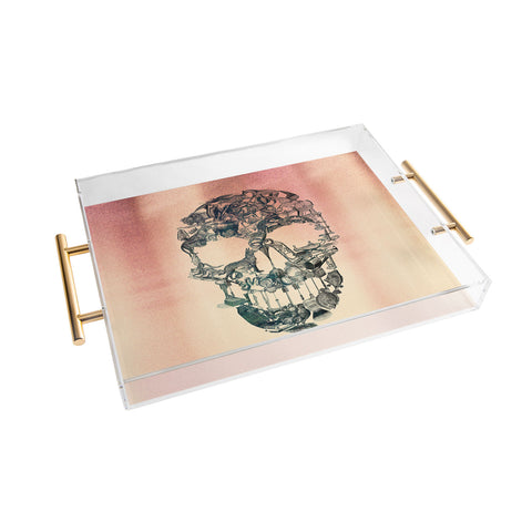 Ali Gulec Skull Vintage Acrylic Tray