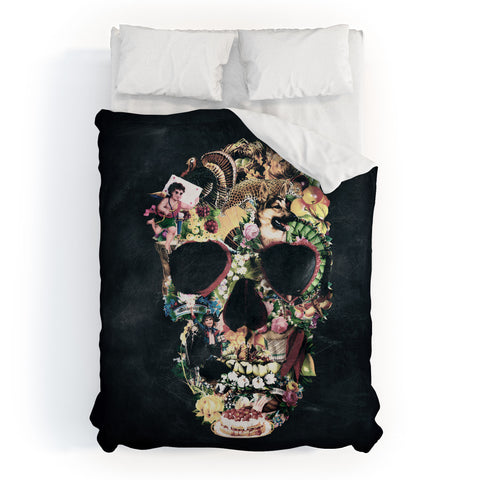Ali Gulec Vintage Skull Duvet Cover