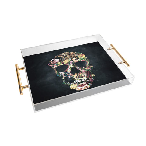 Ali Gulec Vintage Skull Acrylic Tray