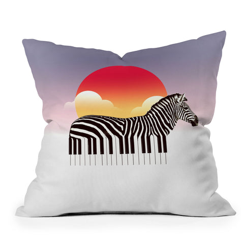 Ali Gulec Zeyboard Outdoor Throw Pillow