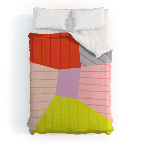 Alice Rebecca Potter Colour Block I Duvet Cover