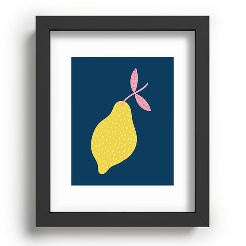 Alice Rebecca Potter Lemon I Recessed Framing Rectangle