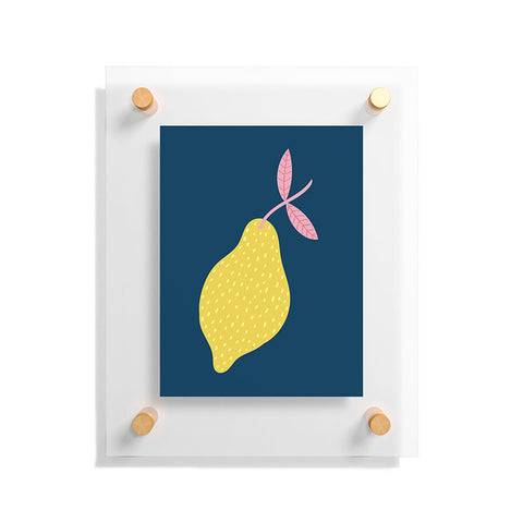 Alice Rebecca Potter Lemon I Floating Acrylic Print