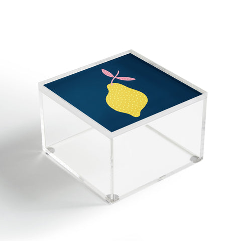 Alice Rebecca Potter Lemon I Acrylic Box
