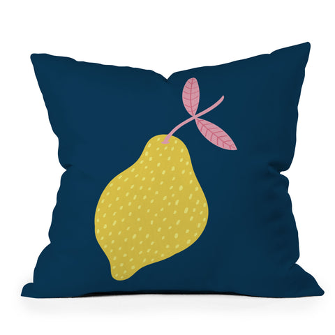Alice Rebecca Potter Lemon I Throw Pillow