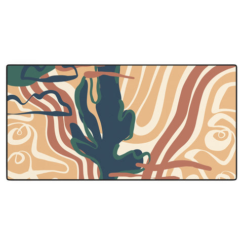 Alilscribble a LIL dessert scene Desk Mat