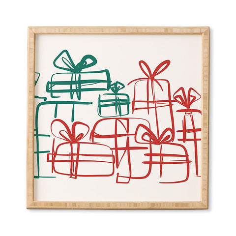 Alilscribble A Present for You Framed Wall Art