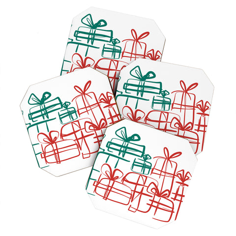 Alilscribble A Present for You Coaster Set