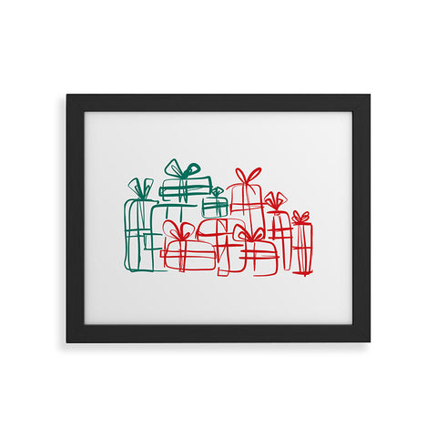 Alilscribble A Present for You Framed Art Print
