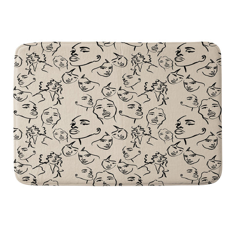 Alilscribble All my girls Memory Foam Bath Mat