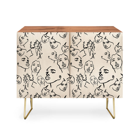 Alilscribble All my girls Credenza