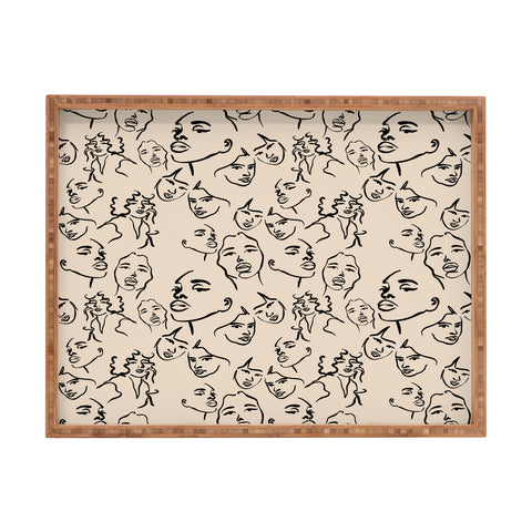 Alilscribble All my girls Rectangular Tray