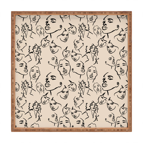 Alilscribble All my girls Square Tray