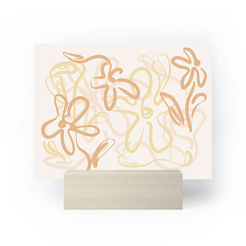 Alilscribble Another Flower Design Mini Art Print