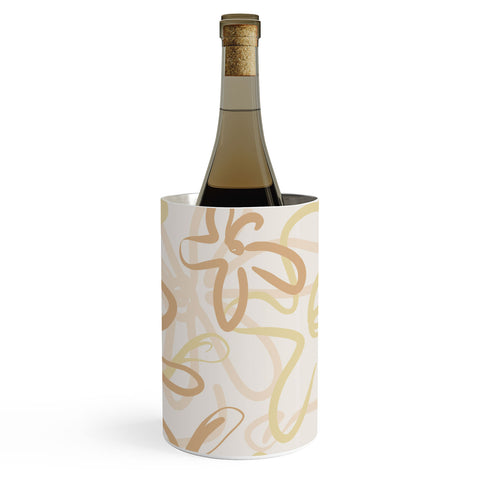 Alilscribble Another Flower Design Wine Chiller