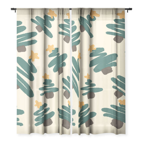 Alilscribble Christmas Forrest Sheer Non Repeat