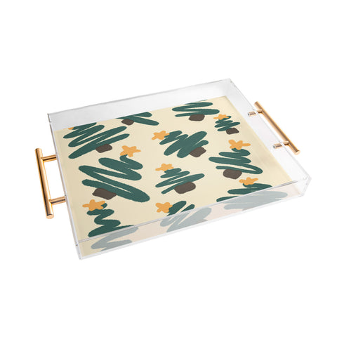 Alilscribble Christmas Forrest Acrylic Tray