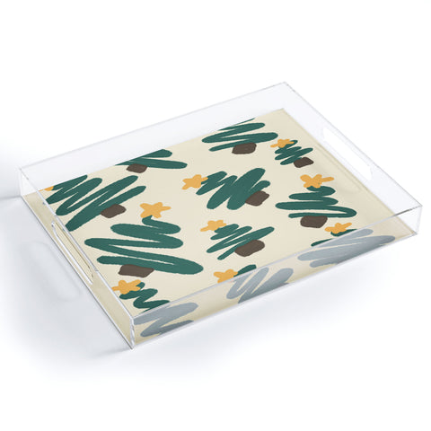 Alilscribble Christmas Forrest Acrylic Tray