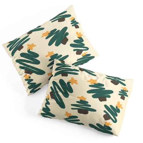 Alilscribble Christmas Forrest Pillow Shams