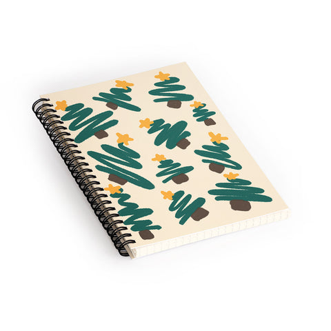 Alilscribble Christmas Forrest Spiral Notebook