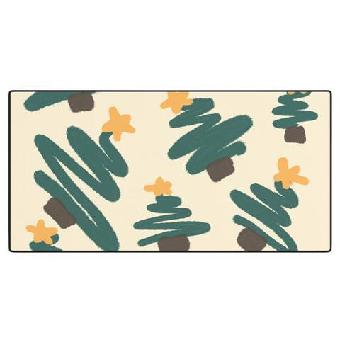 Alilscribble Christmas Forrest Desk Mat