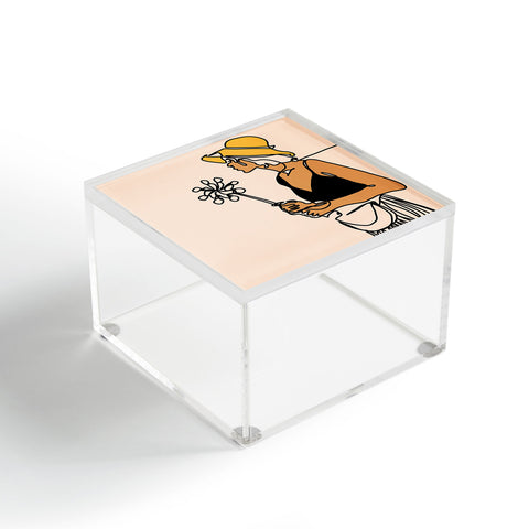 Alilscribble Flower Girl Acrylic Box