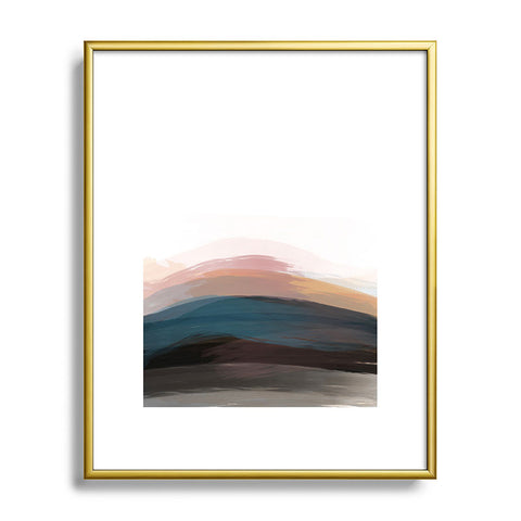 Alilscribble Goodnight I Metal Framed Art Print