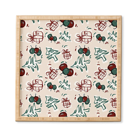 Alilscribble HOLIDAYS I Framed Wall Art