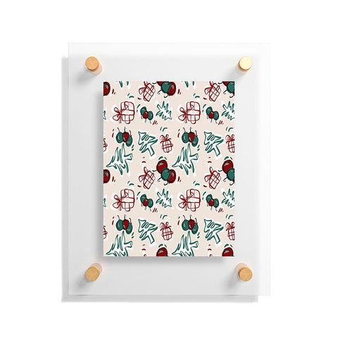 Alilscribble HOLIDAYS I Floating Acrylic Print
