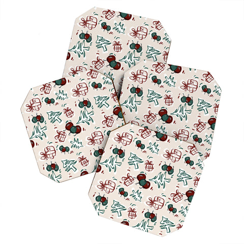 Alilscribble HOLIDAYS I Coaster Set