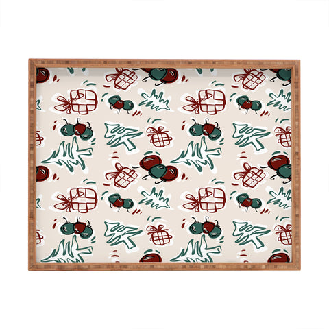 Alilscribble HOLIDAYS I Rectangular Tray