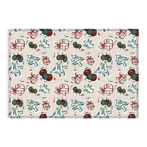 Alilscribble HOLIDAYS I Outdoor Rug