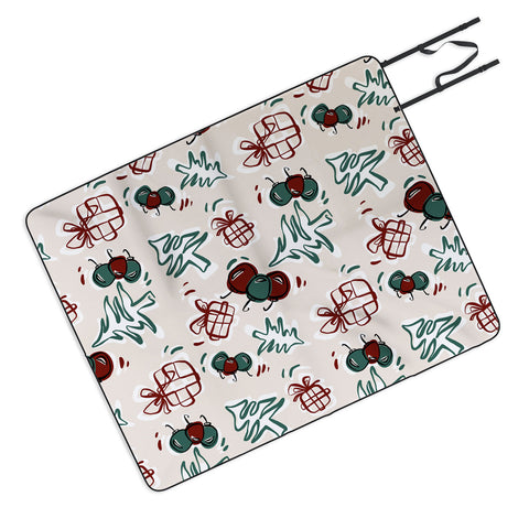 Alilscribble HOLIDAYS I Picnic Blanket