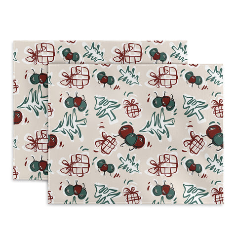 Alilscribble HOLIDAYS I Placemat