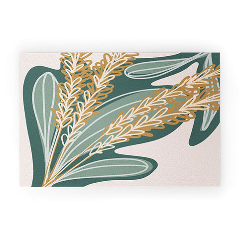 Alilscribble Leaves and things Welcome Mat