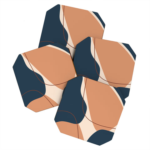 Alilscribble More Shapes II Coaster Set