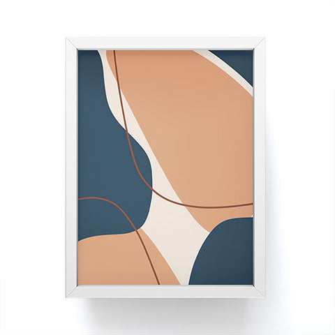 Alilscribble More Shapes II Framed Mini Art Print