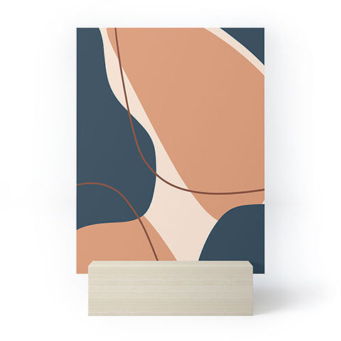 Alilscribble More Shapes II Mini Art Print