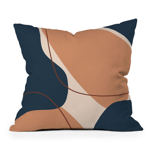 Alilscribble More Shapes II Outdoor Throw Pillow