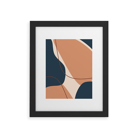 Alilscribble More Shapes II Framed Art Print