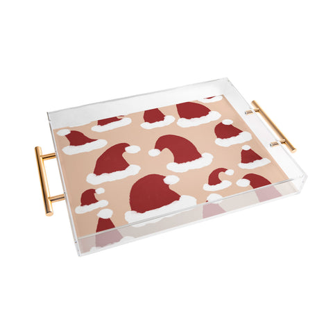 Alilscribble SANTA BABY Acrylic Tray