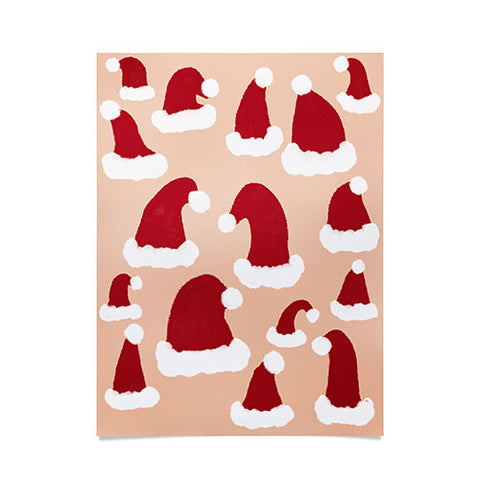 Alilscribble SANTA BABY Poster