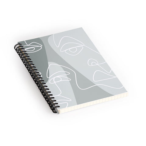 Alilscribble Single Line II Spiral Notebook