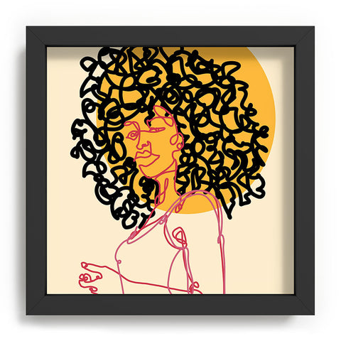 Alilscribble Sun Girl Recessed Framing Square