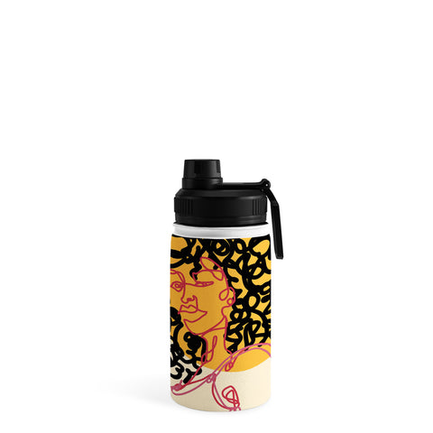 Alilscribble Sun Girl Water Bottle