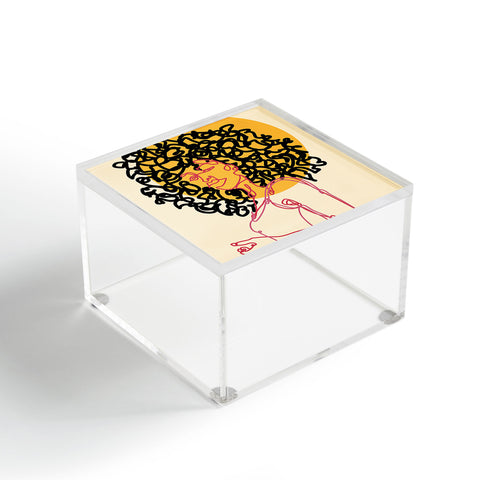 Alilscribble Sun Girl Acrylic Box
