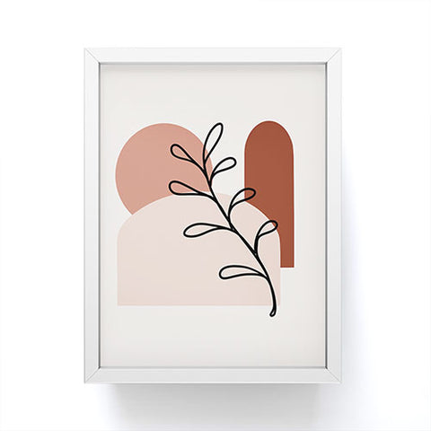 Alilscribble Untitled Framed Mini Art Print