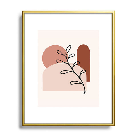 Alilscribble Untitled Metal Framed Art Print